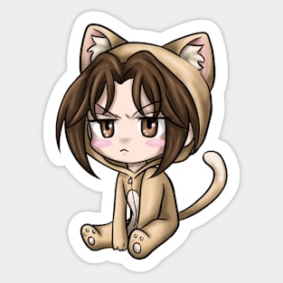 Mu Qing cat chibi Sticker